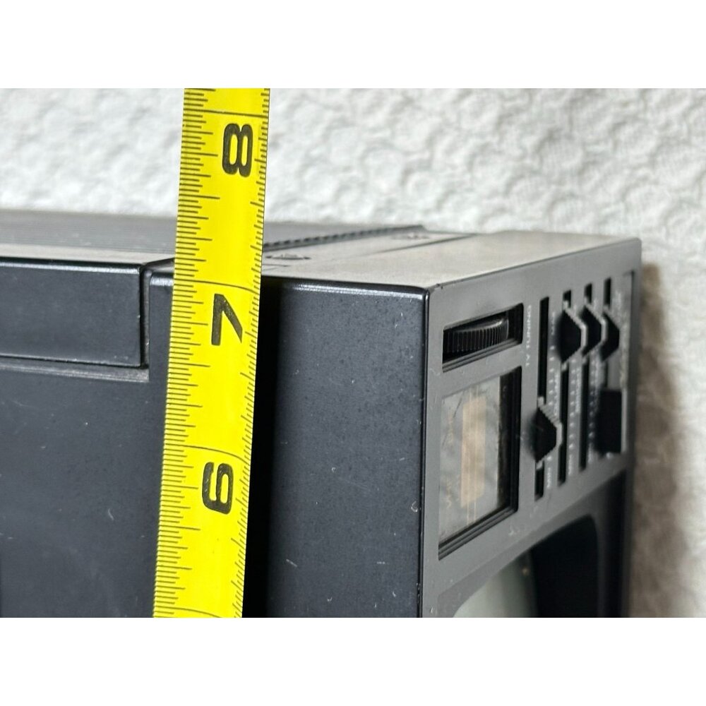 Avanti Portable Retro Analog TV VHF/UHF Tuning Handle Model TV-52W 90s B&W WORKS - Picture 16 of 16